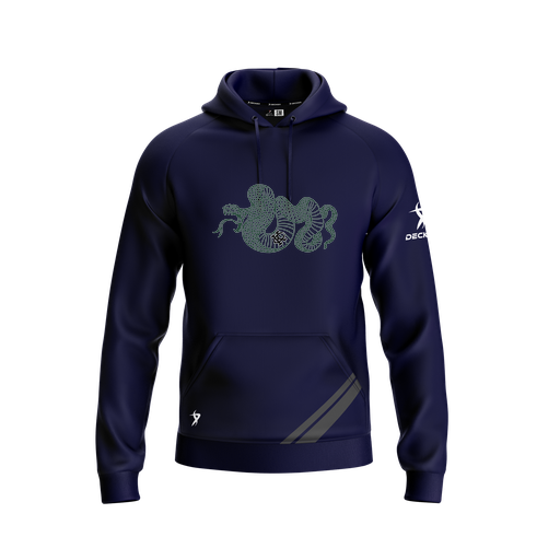 [FOLHSMNV-YXS-LOGO2] Decker Summit Hoodie (Youth XS, Navy, Logo 2)