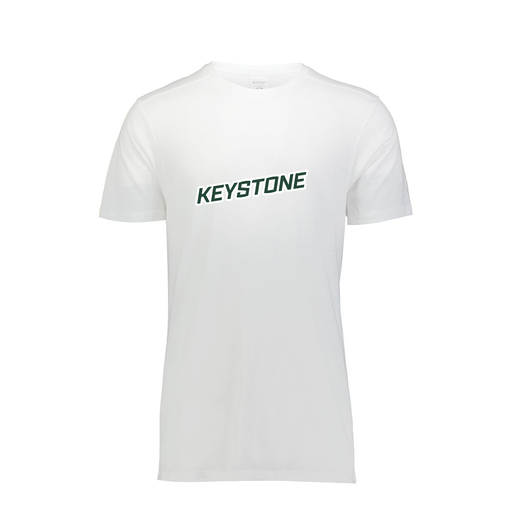 [FTSCUBWH-AS-LOGO3] Decker Men's Tri-Blend T-Shirt - Short Sleeve (Adult S, White, Logo 3)
