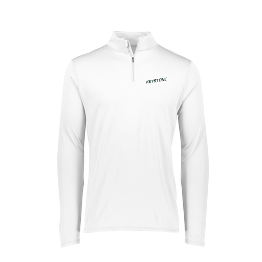 [FTLQFLWH-FAXS-LOGO3] Decker Women's Flex-Lite 1/4 Zip Shirt (Female Adult XS, White, Logo 3)