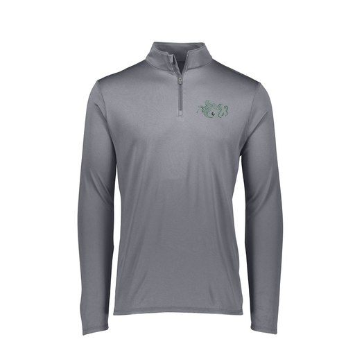 [FTLQFLGY-FAXS-LOGO2] Decker Women's Flex-Lite 1/4 Zip Shirt (Female Adult XS, Gray, Logo 2)