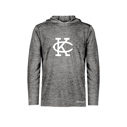 [FOLHCGBK-AS-LOGO1] Decker Men's Charge Hoodie (Adult S, Black, Logo 1)