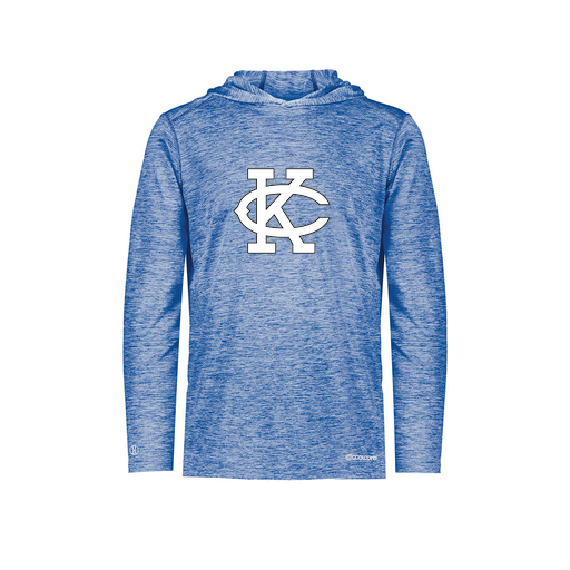 [FOLHCGRY-AS-LOGO1] Decker Men's Charge Hoodie (Adult S, Royal, Logo 1)